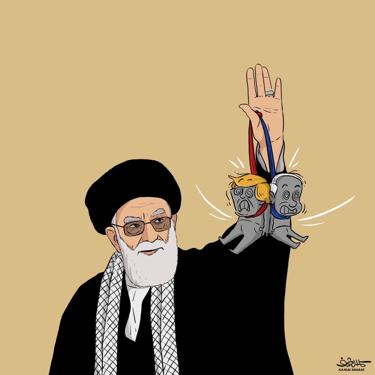 تصویرسازی امام خامنه ای